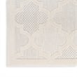 Nourison Easy Care 8' x 10' Ivory/White Indoor/Outdoor Rug