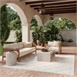 Nourison Easy Care 8' x 10' Ivory/White Indoor/Outdoor Rug