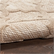 Nourison Easy Care 9' x 12' Natural Beige Fabric Modern Area Rug