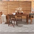 Nourison Easy Care 9' x 12' Silver Gray Fabric Modern Area Rug (9' x 12')