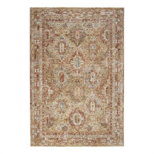 Nourison Petra 7'10&quot x 10'4&quot Rust Indoor Rug