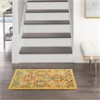 Nourison Allur 2' x 3' Yellow Multicolor Fabric Bohemian Area Rug (2' x 3')