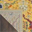 Nourison Allur 2' x 3' Yellow Multicolor Fabric Bohemian Area Rug (2' x 3')