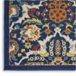 Nourison Allur 4' x 6' Navy Multicolor Fabric Bohemian Area Rug (4' x 6')
