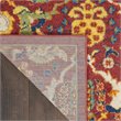 Nourison Allur 2' x 3' Red Multicolor Fabric Bohemian Area Rug (2' x 3')
