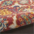 Nourison Allur 2' x 3' Red Multicolor Fabric Bohemian Area Rug (2' x 3')