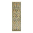 Nourison Allur 8' Runner Sage Ivory Fabric Bohemian Area Rug (8' Runner)