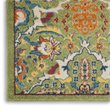 Nourison Allur 4' x 6' Sage Ivory Fabric Bohemian Area Rug (4' x 6')