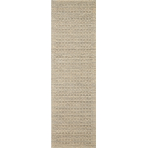 Nourison Perris Runner Shape Contemporary Wool Area Rug in Taupe