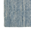 Nourison Perris Rectangle Contemporary Wool Area Rug in Denim