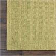 Nourison Perris Rectangle Contemporary Wool Area Rug in Green