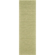 Nourison Perris Rectangle Contemporary Wool Area Rug in Green
