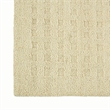 Nourison Perris Rectangle Contemporary Wool Area Rug in Ivory