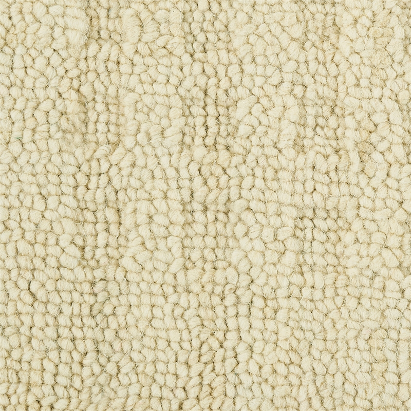 Nourison Perris Rectangle Contemporary Wool Area Rug in Ivory