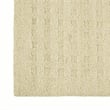 Nourison Perris Rectangle Contemporary Wool Area Rug in Ivory
