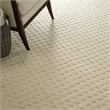 Nourison Perris Rectangle Contemporary Wool Area Rug in Ivory