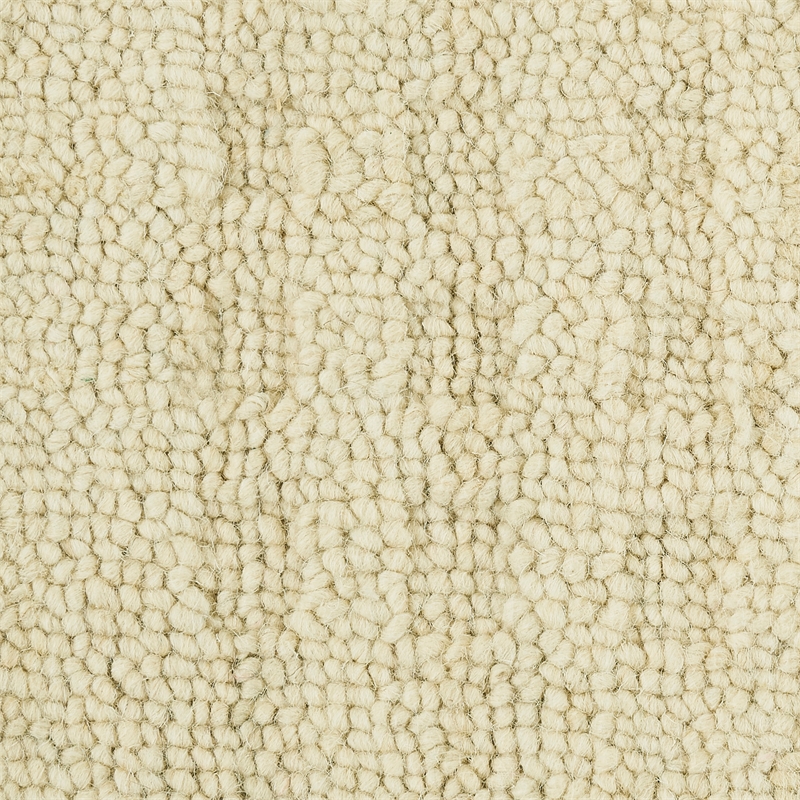 Nourison Perris Rectangle Contemporary Wool Area Rug in Ivory
