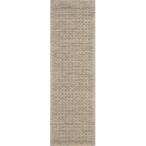 Nourison Perris Runner Shape Contemporary Wool Area Rug in Latte