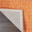 Nourison Perris Rectangle Contemporary Wool Area Rug in Sunset