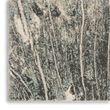 Nourison Soma Rectangle Contemporary Polyester Area Rug in Charcoal/Ivory
