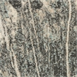 Nourison Soma Rectangle Contemporary Polyester Area Rug in Charcoal/Ivory