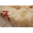 Nourison Somerset Rectangle Polyester Acrylic Area Rug in Multi-Color