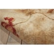 Nourison Somerset Rectangle Polyester Acrylic Area Rug in Multi-Color