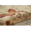 Nourison Somerset Rectangle Polyester Acrylic Area Rug in Multi-Color