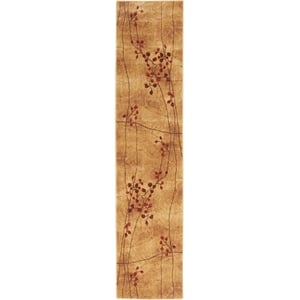 Nourison Somerset 10' Runner Brown Fabric Rustic Area Rug (10' Runner)