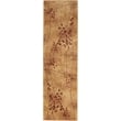 Nourison Somerset 8' Runner Brown Fabric Rustic Area Rug (8' Runner)