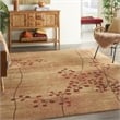 Nourison Somerset 7' x 10' Brown Fabric Rustic Area Rug (7' x 10')