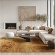 Nourison Somerset 8' x 11' Brown Fabric Rustic Area Rug (8' x 11')