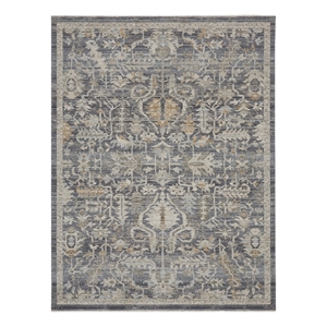 Nourison Nyle 9'10&quot x 13'6&quot Navy Multicolor Bohemian Indoor Rug