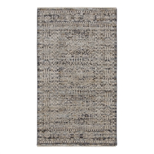 Nourison Nyle 2'6&quot x 4'6&quot Ivory Slate Bohemian Indoor Rug