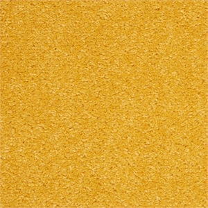 Nourison Essentials 108x108&quot Square Contemporary Fabric Area Rug in Yellow