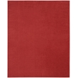 Nourison Essentials 9' x 12' Fabric Brick Red Outdoor Area Rug
