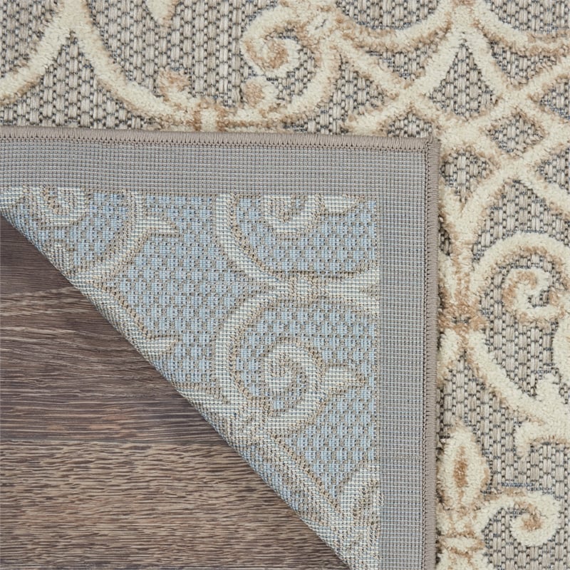 Nourison Aloha 2' x 6' Natural Outdoor Indoor/Outdoor Rug