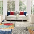 Nourison Aloha 8' Runner Multicolor Fabric Tropical Area Rug (8' Runner)