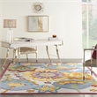 Nourison Aloha 12' x 15' Multicolor Outdoor Indoor/Outdoor Rug Polypropylene