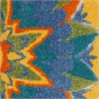 Nourison Aloha 12' x 15' Multicolor Outdoor Indoor/Outdoor Rug Polypropylene