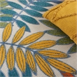 Nourison Aloha 6' x 9' Ivory Multicolor Fabric Tropical Area Rug (6' x 9')