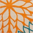 Nourison Aloha  7' x 10' Fabric Indoor/Outdoor Rug in Green/Multi-Color