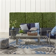 Nourison Aloha 7' x 10' Gray/Blue Outdoor Indoor/Outdoor Rug Polypropylene