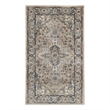 Nourison Concerto 2' x 4' Beige Gray Fabric Farmhouse Area Rug (2' x 4')