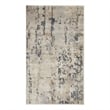 Nourison Concerto 2' x 4' Beige Gray Fabric Modern Area Rug (2' x 4')