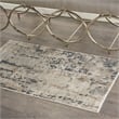 Nourison Concerto 2' x 4' Beige Gray Fabric Modern Area Rug (2' x 4')