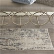 Nourison Concerto 2' x 4' Beige Gray Fabric Modern Area Rug (2' x 4')