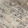 Nourison Concerto 2' x 4' Beige Gray Fabric Modern Area Rug (2' x 4')