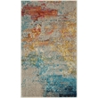 Nourison Celestial 2' x 4' Multicolor Fabric Modern Area Rug (2' x 4')