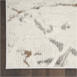 Nourison Elation 2' x 3' Ivory/Grey Modern Indoor Rug